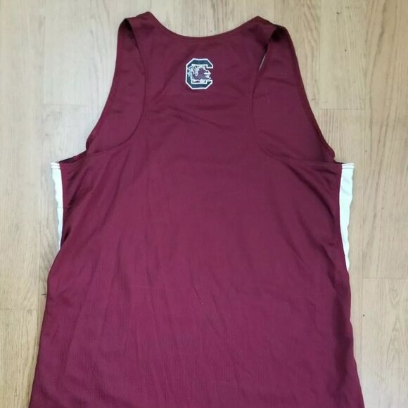 USC Gamecocks Under Armour Women's Singlet Running Jersey - Picture 4 of 4